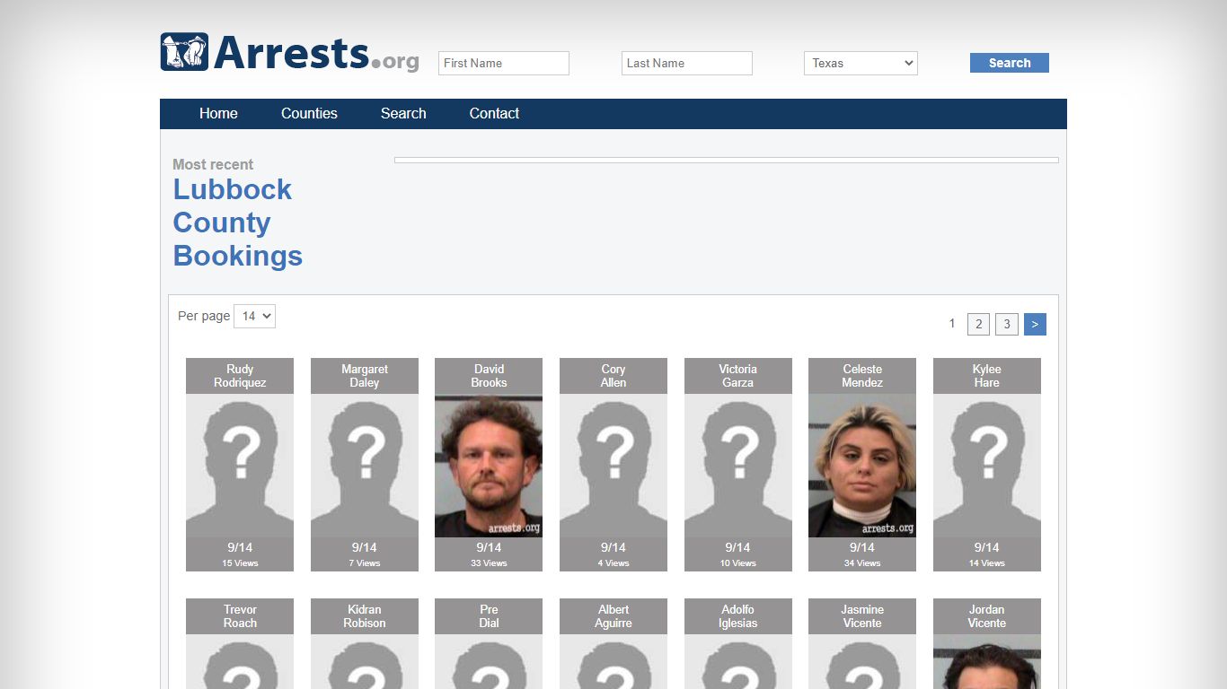 Lubbock County Arrests and Inmate Search